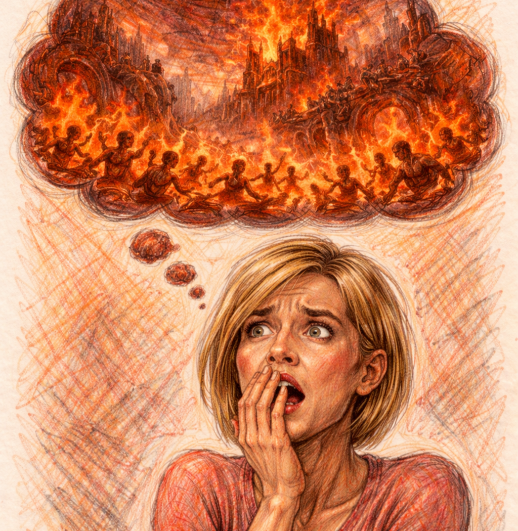 Do you still experience fleeting fears about hell even after leaving the doctrine behind?